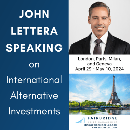 JOHN LETTERA London, Paris, Milan, and Geneva IG